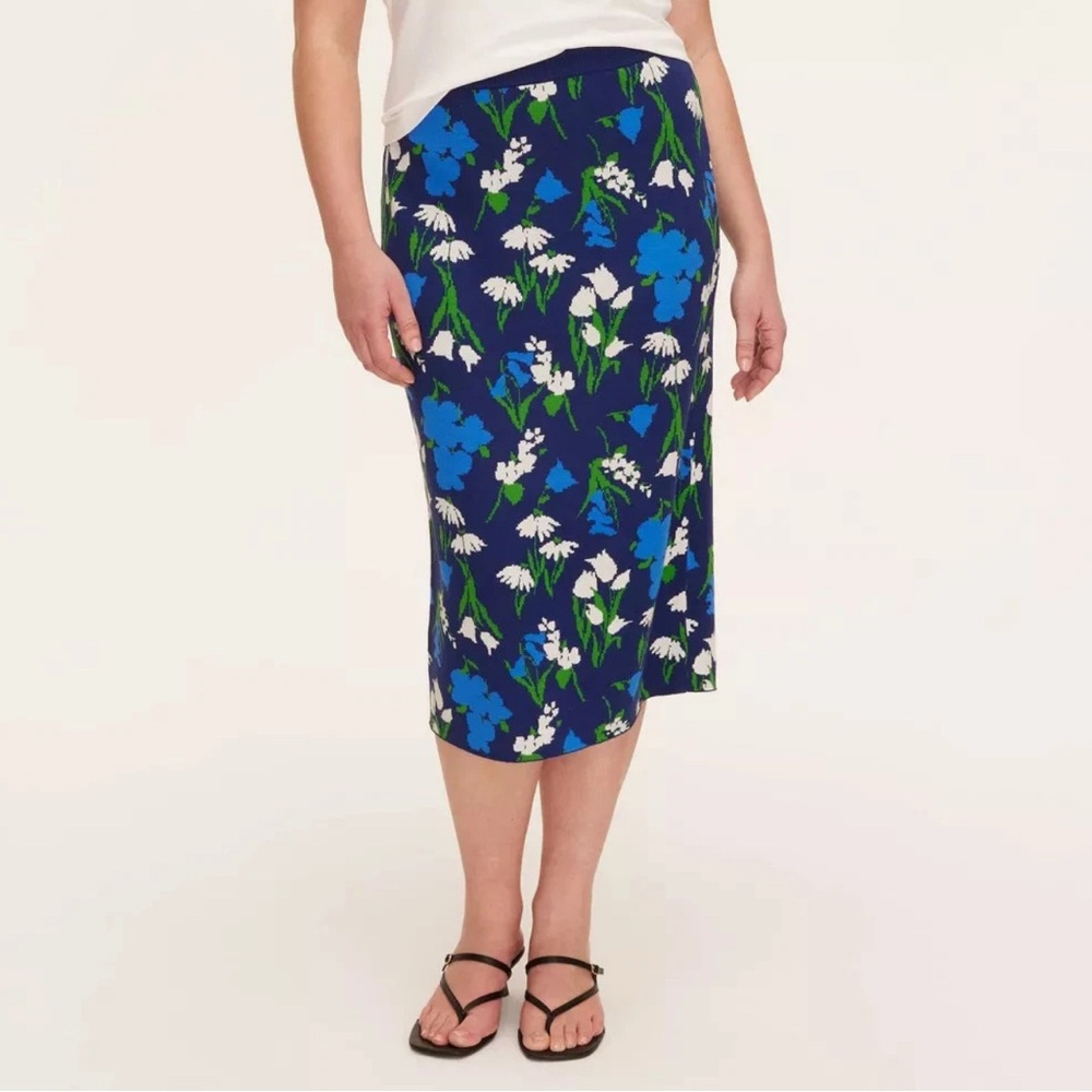 Kate Spade Blue and Green Knit Sweater